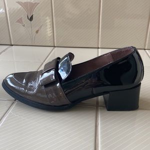 Loafers,  Wonders brand patent leather. Narrow foot, size 38 euro or 7.5 USA.